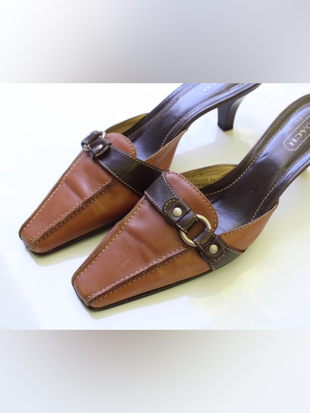 Vintage Coach Madison Mules - Picture 15 of 15